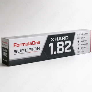 FORMULAONE SUPERION XHARD 1.82 — антигравийная полиуретановая пленка 190 мкм, рулон 182 см x 15 м