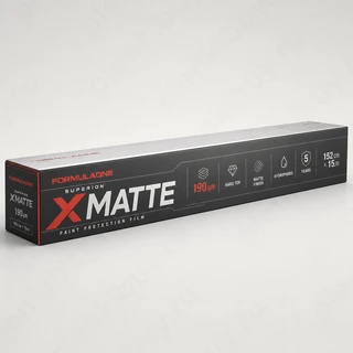 FORMULAONE SUPERION XMATTE — матовая антигравийная полиуретановая пленка 190 мкм, рулон 152 см x 15 м