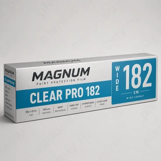 Magnum Clear Pro 1.82 — глянцевая антигравийная полиуретановая пленка 195 мкм, рулон 182 см x 15 м