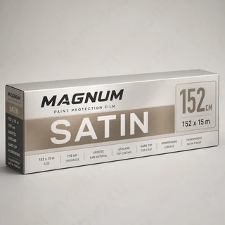 Magnum Satin — сатиновая антигравийная полиуретановая пленка 190 мкм, рулон 152 см x 15 м