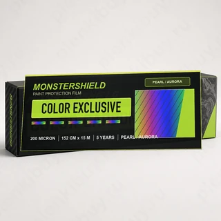 MonsterShield Color Exclusive — глянцевая антигравийная полиуретановая пленка 200 мкм, рулон 152 см x 15 м