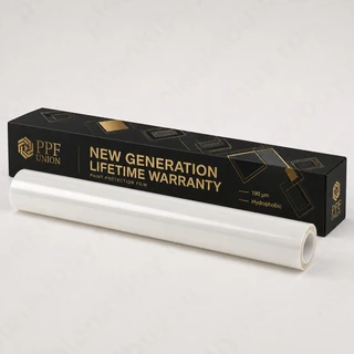 PPF Union New Generation (пожизненная гарантия) — антигравийная полиуретановая пленка 190 мкм, рулон 152 см x 15 м