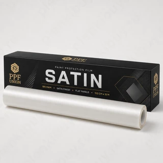 PPF Union Satin — сатиновая антигравийная полиуретановая пленка 190 мкм, рулон 152 см x 15 м