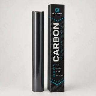 Quantum Carbon — глянцевая тонировочная пленка ИК-защита 78%, рулон 152 см x 30 м
