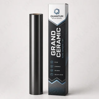 Quantum Grand Ceramic — глянцевая тонировочная пленка ИК-защита 85%, рулон 152 см x 30 м