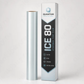 Quantum Ice 80 — тонировочная пленка 80% VLT, ИК-защита 60%, рулон 152 см x 30 м