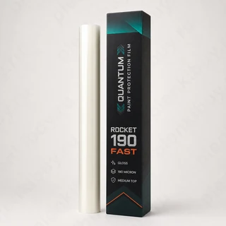 Quantum Rocket 190 Fast — глянцевая антигравийная полиуретановая пленка 190 мкм, рулон 152 см x 15 м