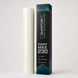 Quantum Rocket Max 230 — глянцевая антигравийная полиуретановая пленка 230 мкм, рулон 152 см x 15 м