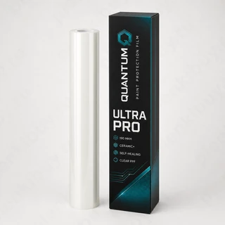 Quantum Ultra Pro — глянцевая антигравийная полиуретановая пленка 190 мкм, рулон 152 см x 15 м