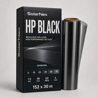 SolarNex HP Black — charcoal тонировочная пленка рулон 152 см x 30 м