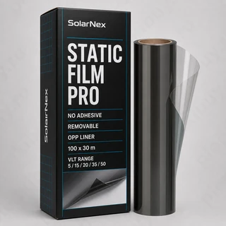 SolarNex Static Film Pro — тонировочная пленка рулон 100 см x 30 м