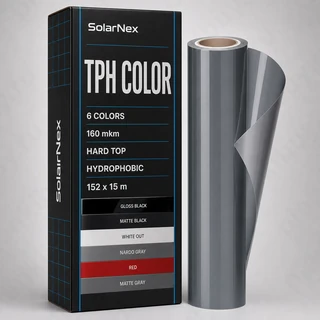 SolarNex TPH Color — антигравийная полиуретановая пленка 160 мкм, рулон 152 см x 15 м